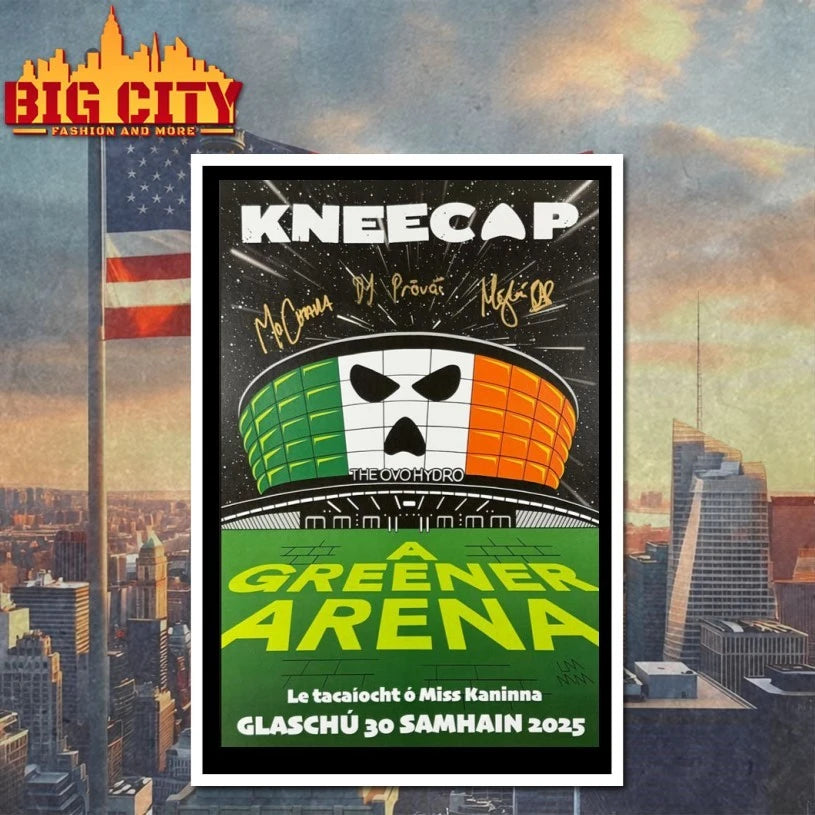 Kneecap Merch Glasgow UK Nov 30 2025 Poster shirt