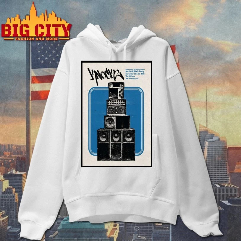 Knock2 Nov 22-23 2025 The Midway in San Francisco CA Poster shirt
