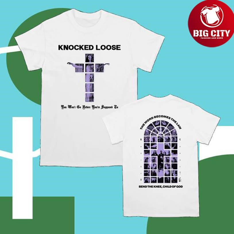 Knocked Loose Knocked Loose Purple Cross Two Sided Shirt