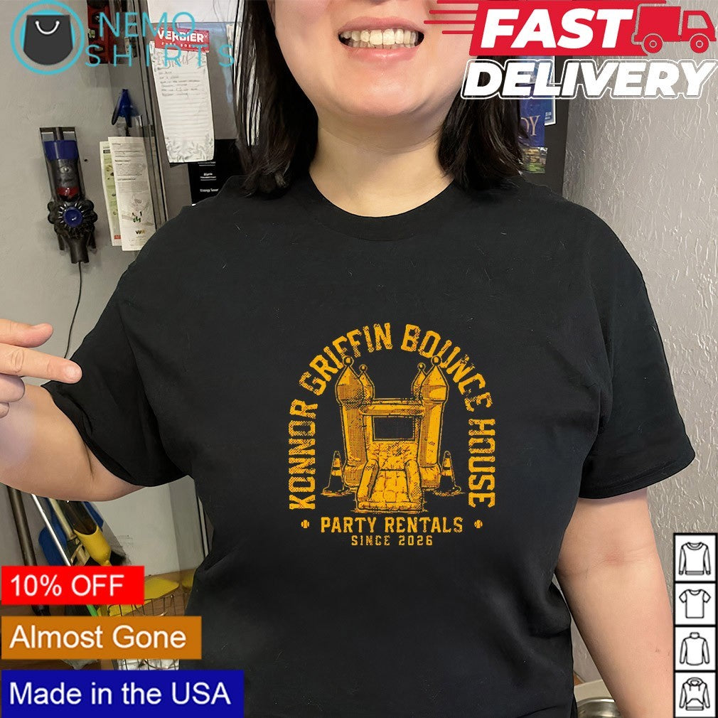 Konnor Griffin bounce house party rentals since 2026 shirt