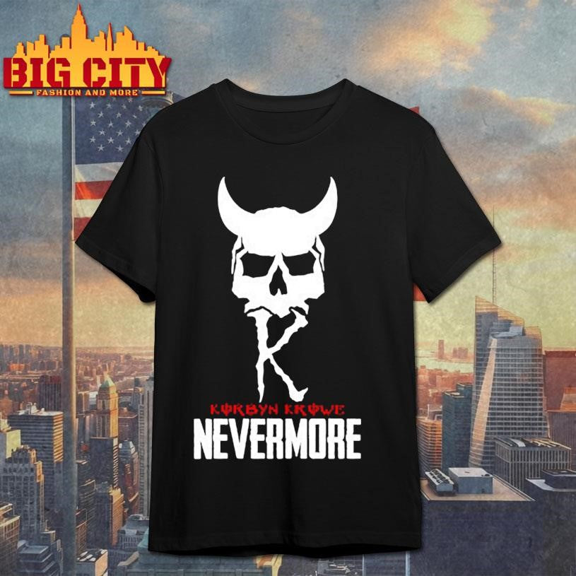 Korbyn Krowe Skull Nevermore Shirt