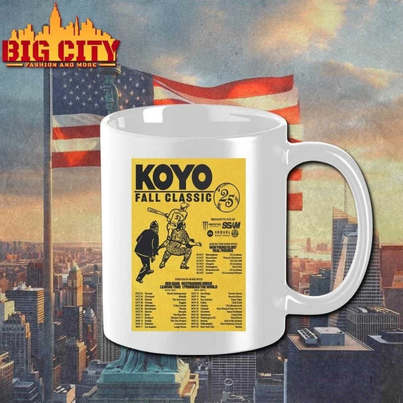 Koyo Live Fall 2025 Tour Poster shirt