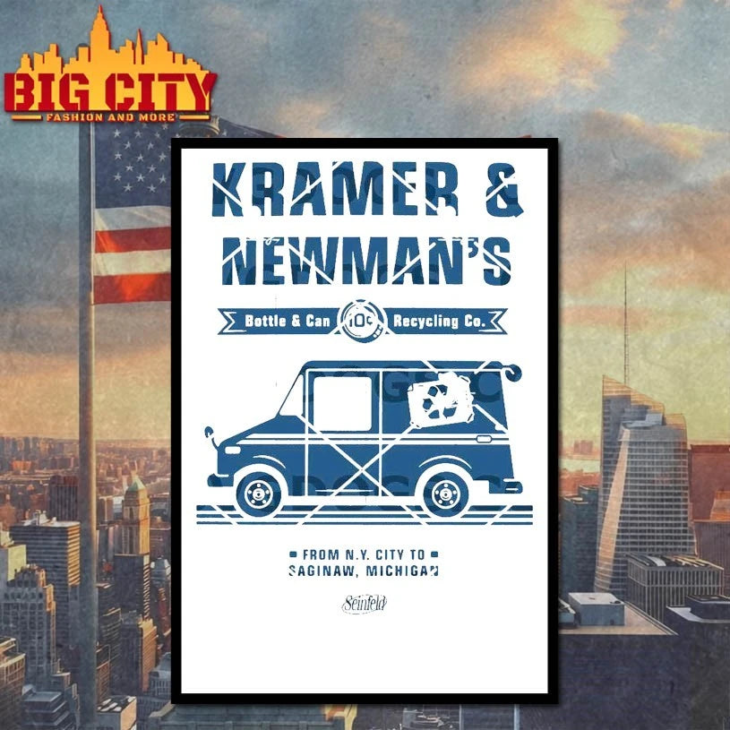 Kramer And Newman’s Recycling Co Seinfeld shirt