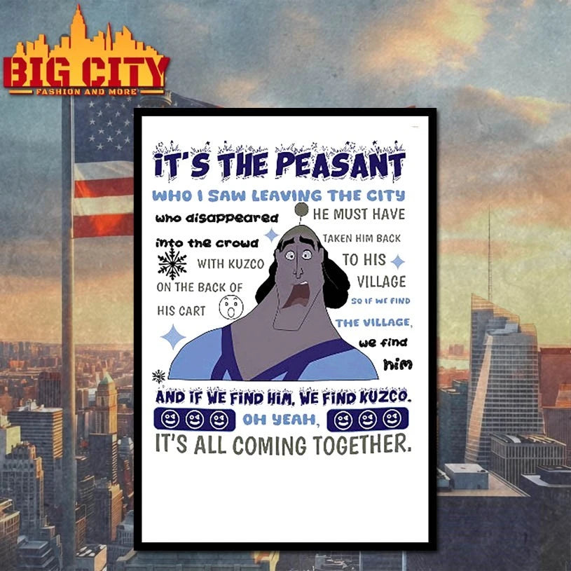 Kronk Oh Yeah It’s All Coming Together Emperor’s New Groove Meme Shirt