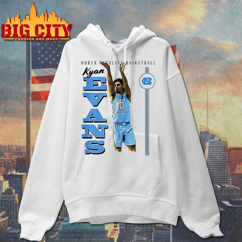 Kyan Evans North Carolina Tar Heels Portrait Shirt