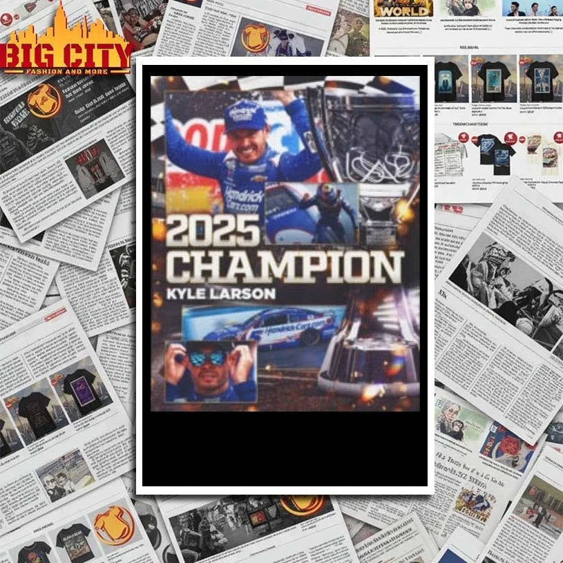Kyle Larson Championship poster Shirt