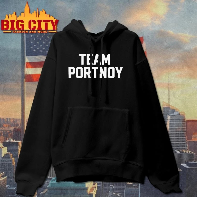 Kyle Rudolph wearing Team Portnoy shirt