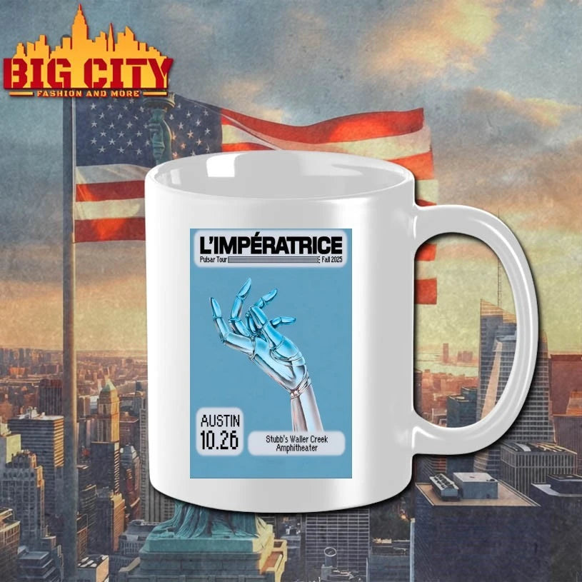 L Imperatrice October 26 2025 In Austin TX Tour Poster shirt