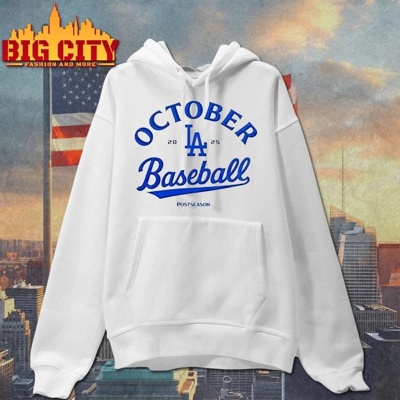 LA Dodgers October Baseball 2025 shirt