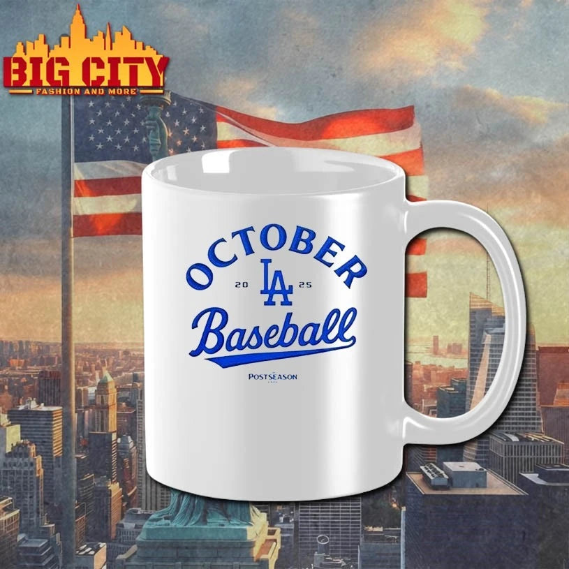 LA Dodgers October Baseball 2025 shirt