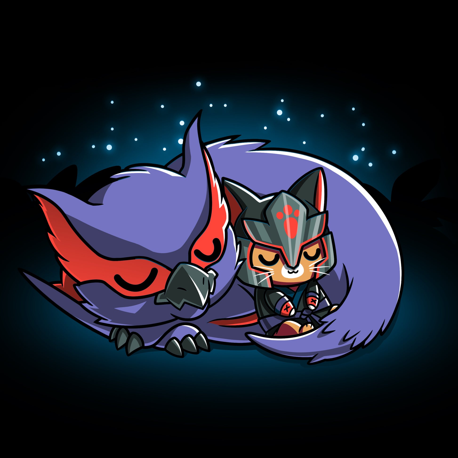 Nargacuga & Palico Snuggles