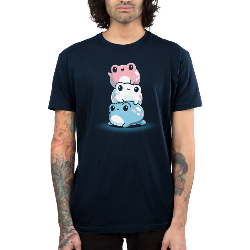 Trans Pride Frogs