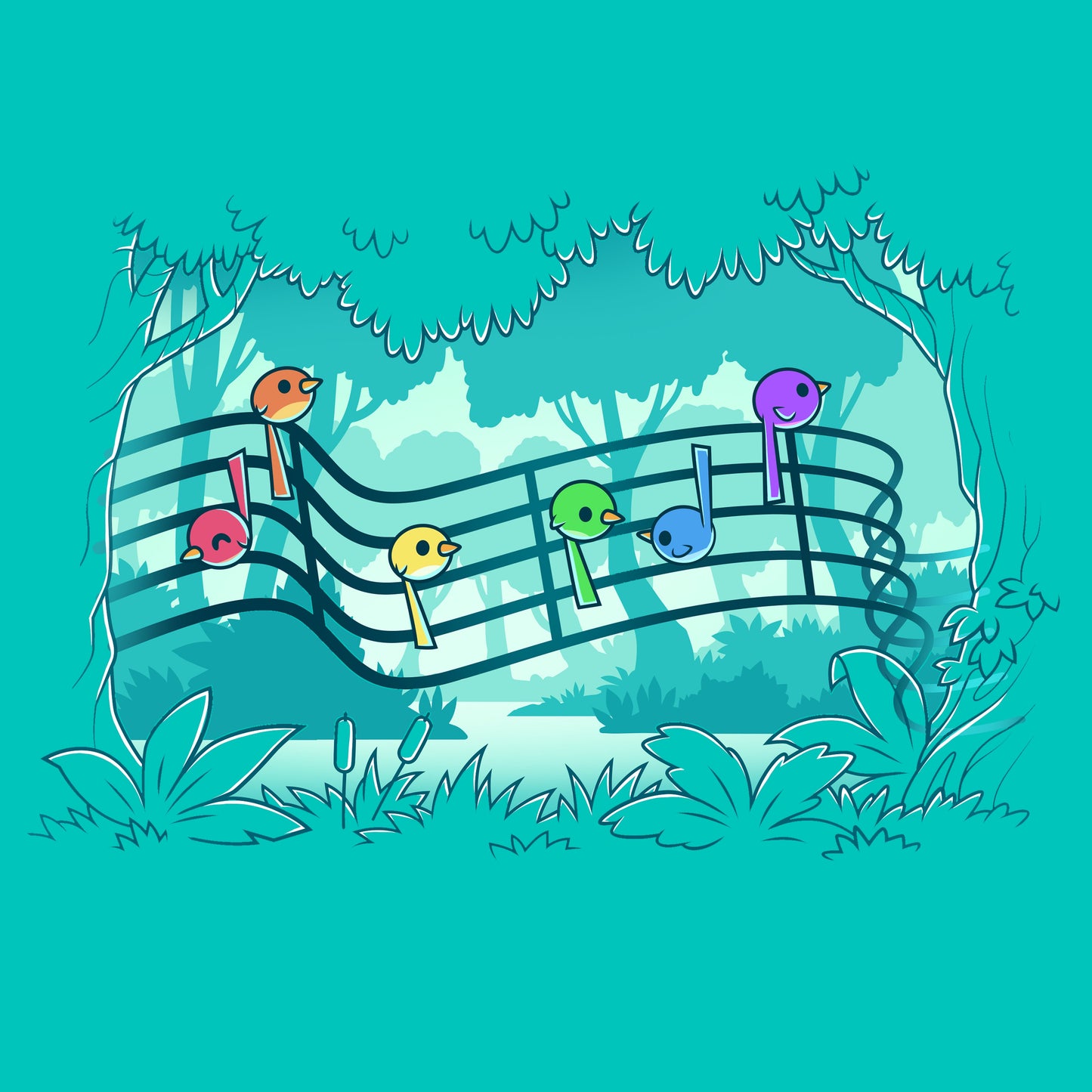 Rainbow Song Birds