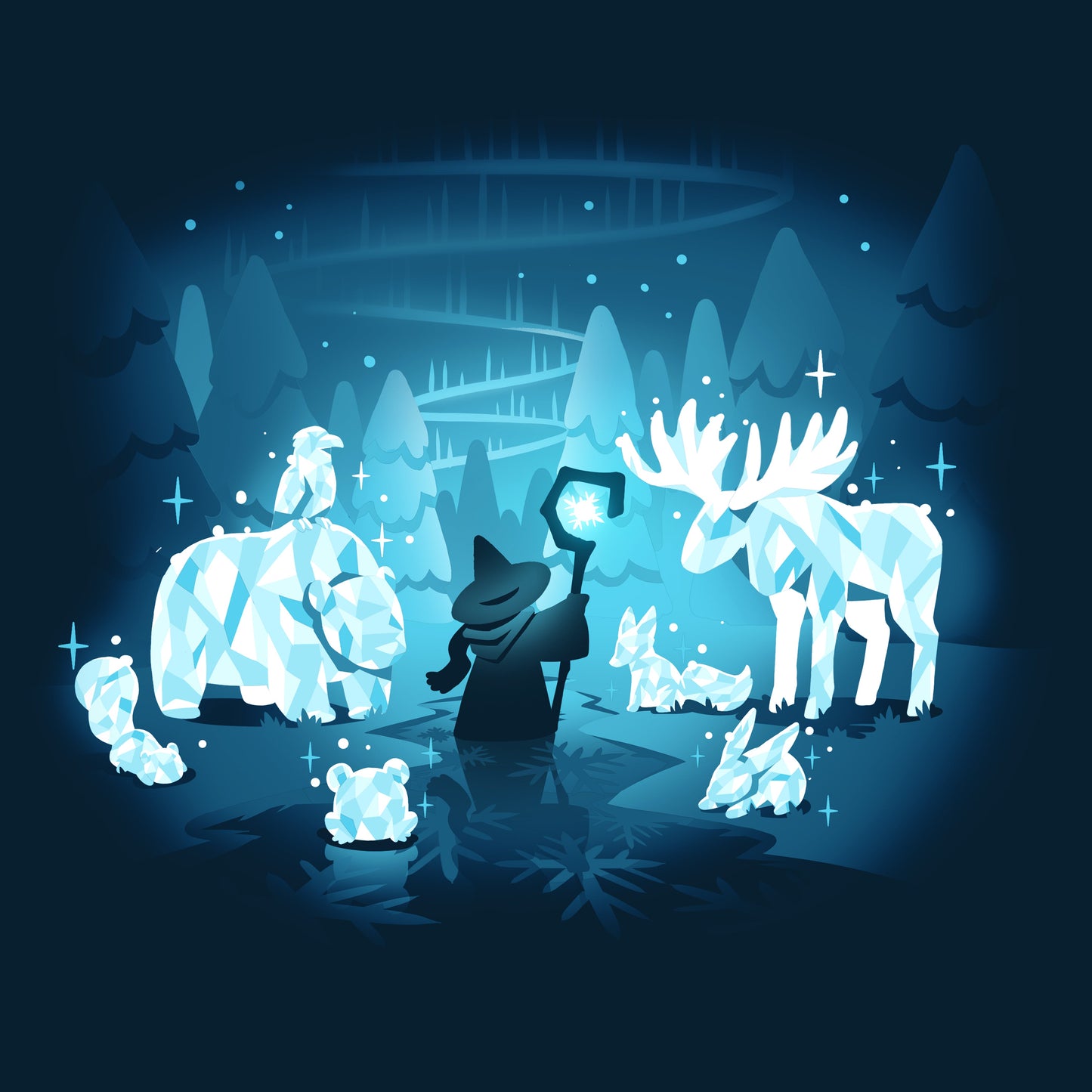 Mystical Ice Sculptures