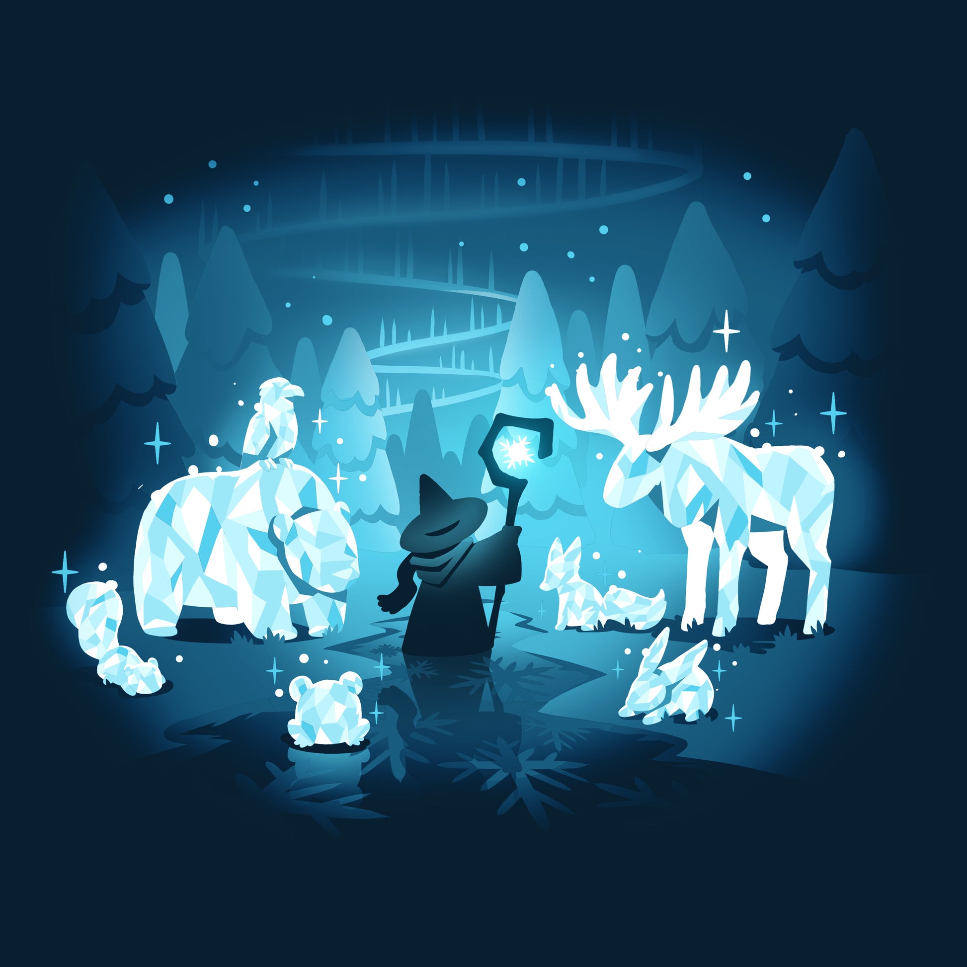 Mystical Ice Sculptures
