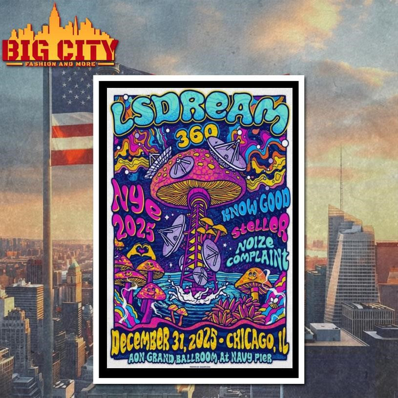LSDREAM December 31, 2025 Aon Center at Navy Pier. Chicago, IL Poster shirt