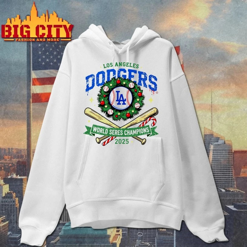 La Dodgers World Series Champions 2025 Christmas Shirt