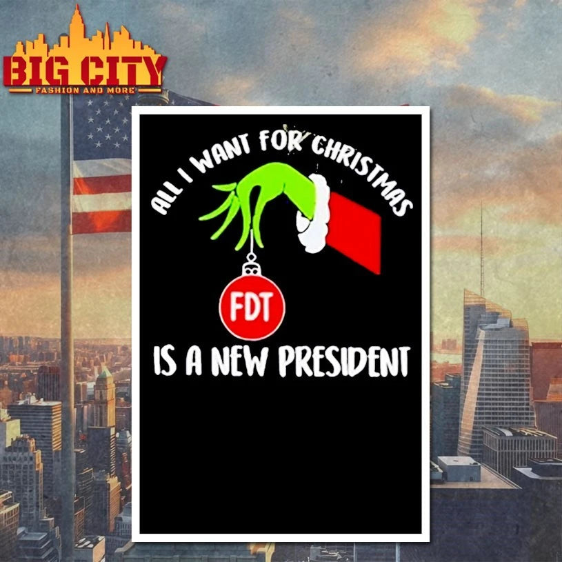 Lady Gaga All I Want For Christmas Is A New President shirt