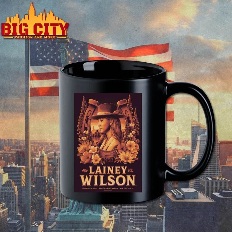 Lainey Wilson Oct 10 2025 Madison Square Garden In New York NY Poster shirt