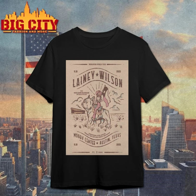 Lainey Wilson Sep 18 2025 Moody Center In Austin TX Poster shirt