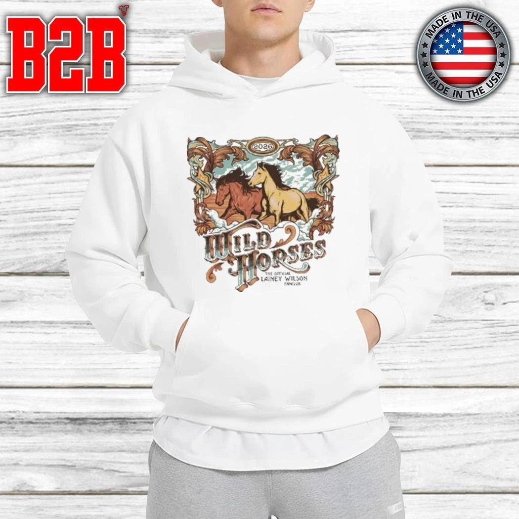 Lainey Wilson Wild Horses Fan Club Shirt