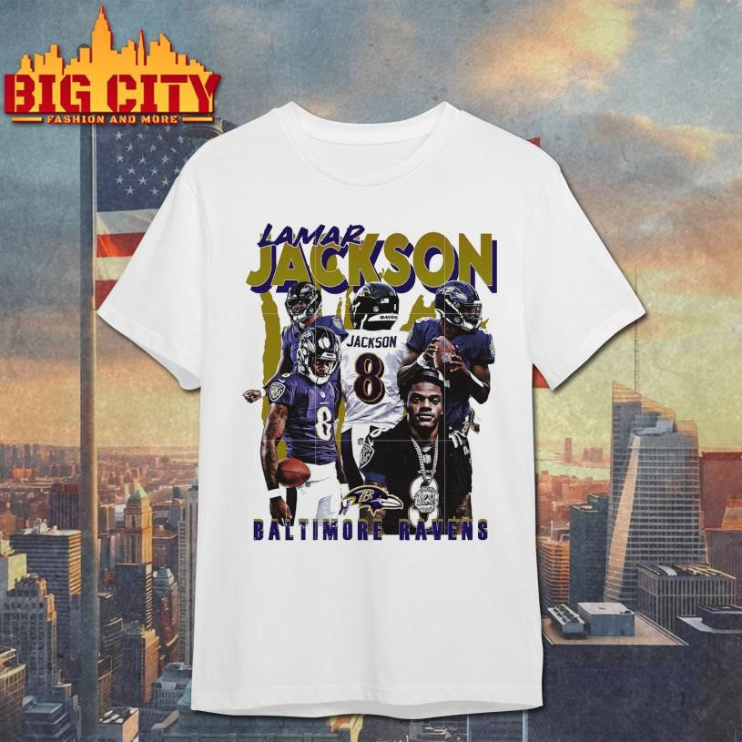 Lamar Jackson Baltimore Ravens Shirt