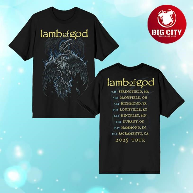 Lamb Of God Hbb Electric Admat Itin Two Sided Shirt