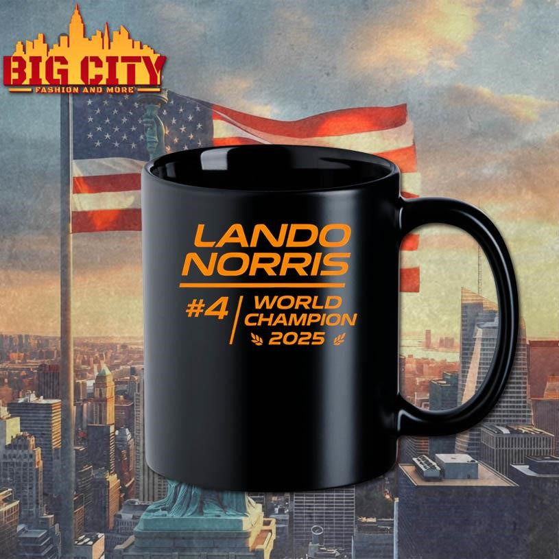 Lando Norris 2025 World Champion F1 Shirt