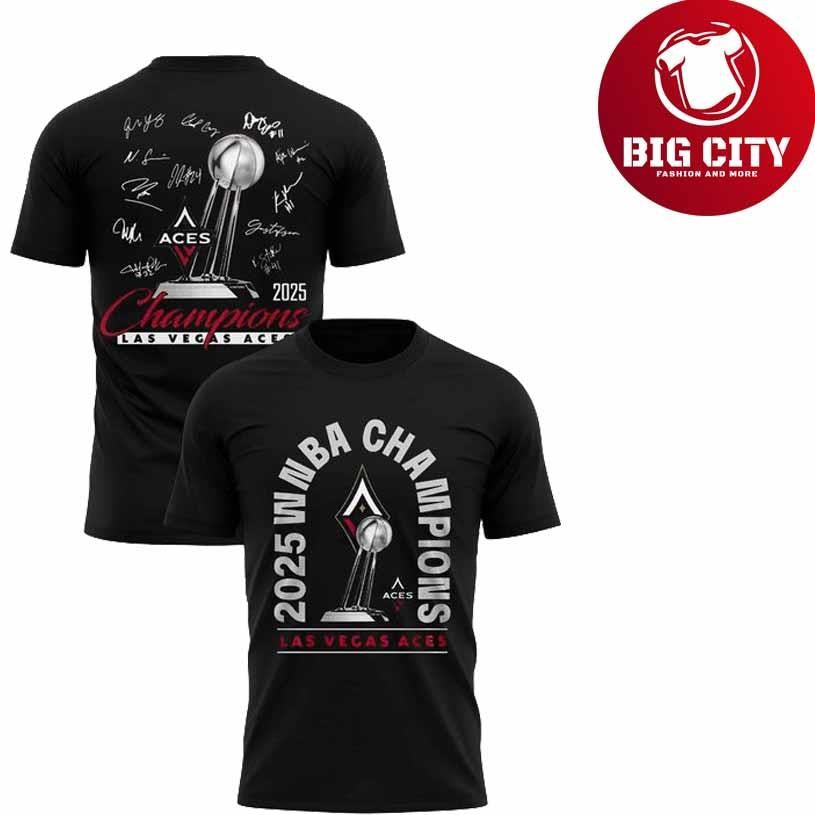 Las Vegas Aces 2025 Champions Shirt