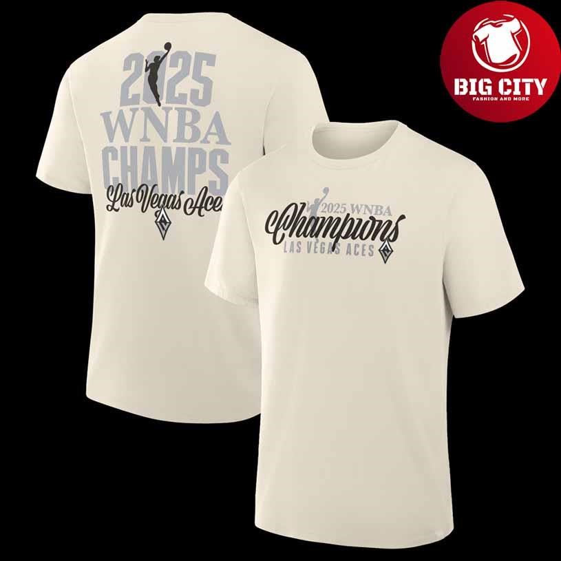 Las Vegas Aces Fanatics Unisex 2025 WNBA Finals Champions Elegance Shirt