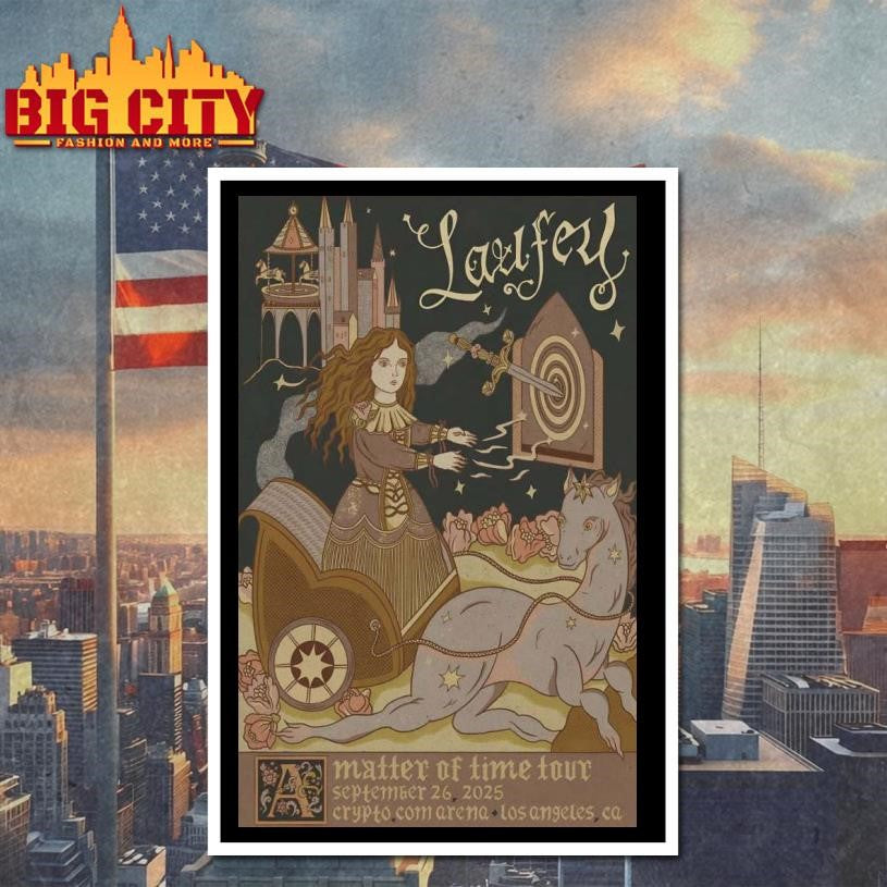 Laufey Los Angeles 9.26.2025 Shows Poster Shirt