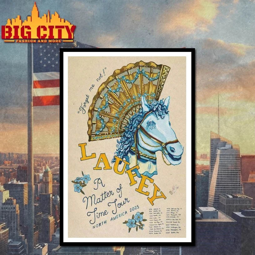 Laufey North America 2025 Tour Poster Shirt