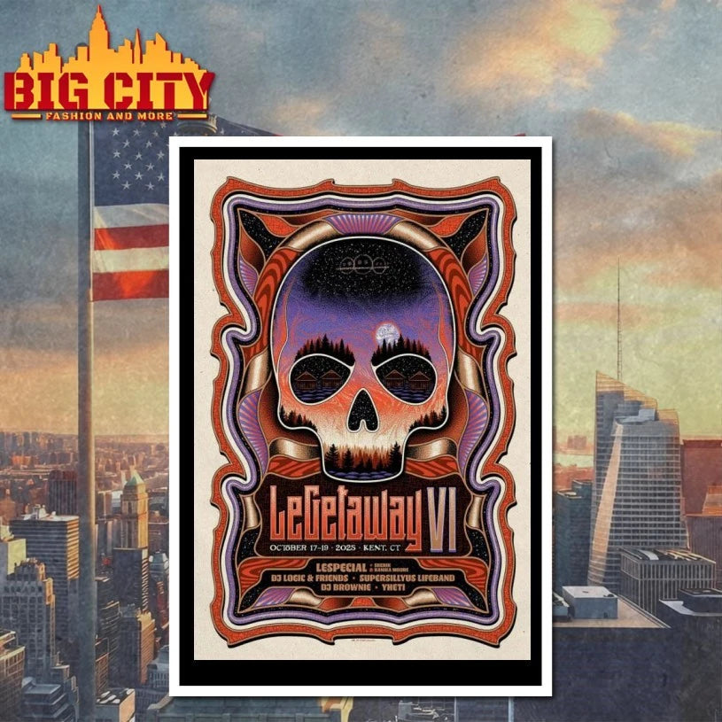 Le Getaway VI Club Getaway, Kent, CT Oct 17-19 2025 Poster shirt