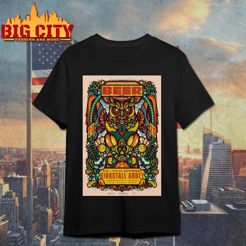 Leeds Beer Festival 2025 Poster shirt