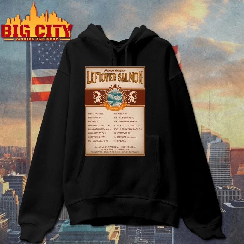 Leftover Salmon Celeb 35 Years 2025 Poster Shirts