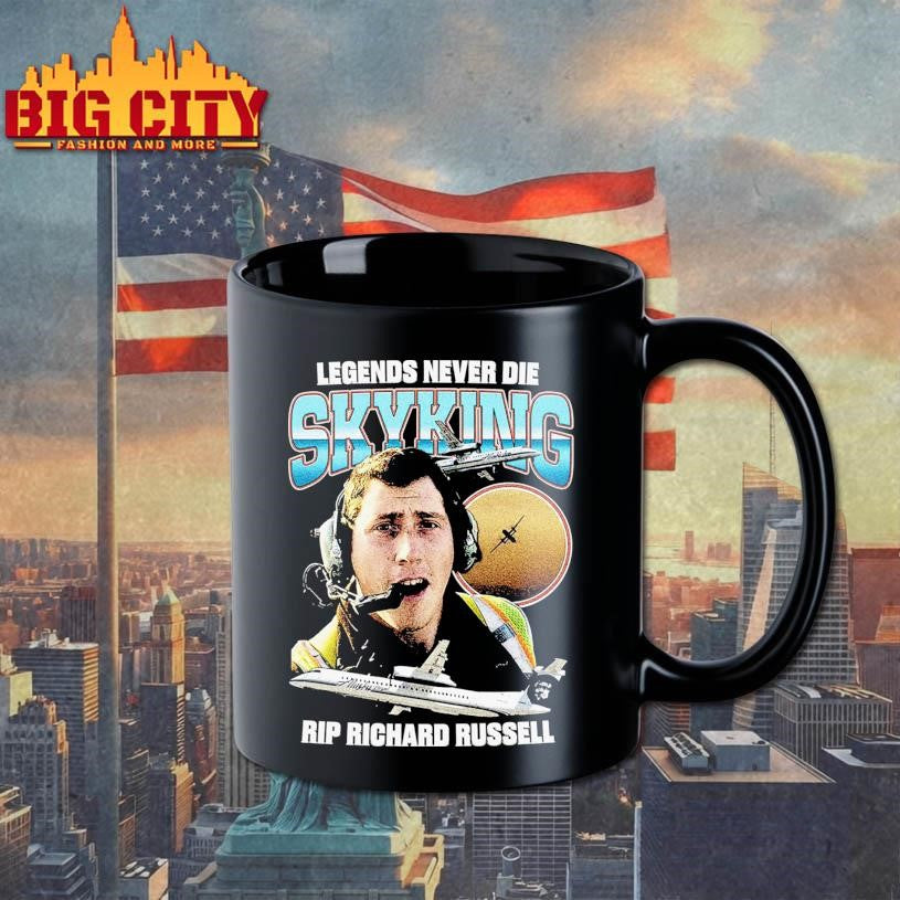 Legends Never Die SKYKING RIP Richard Russell Shirt