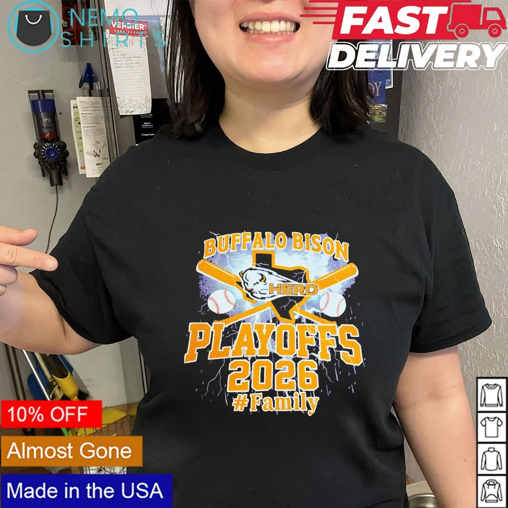 Buffalo Bison Herb baseball Playoffs 2026 shirt