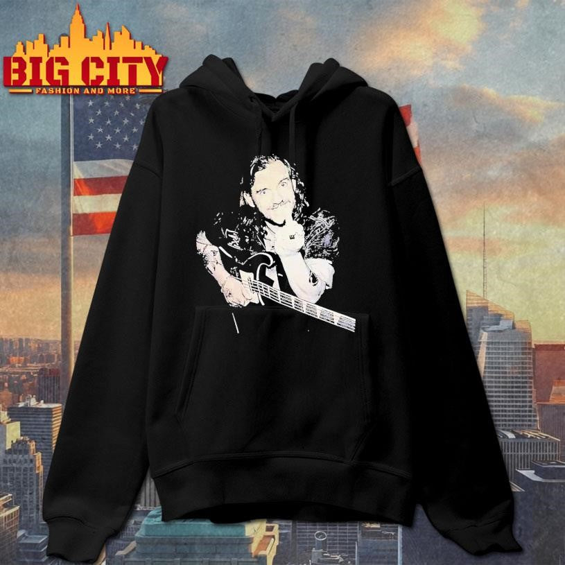 Lemmy Backstage Middle Finger Guitar Shirt