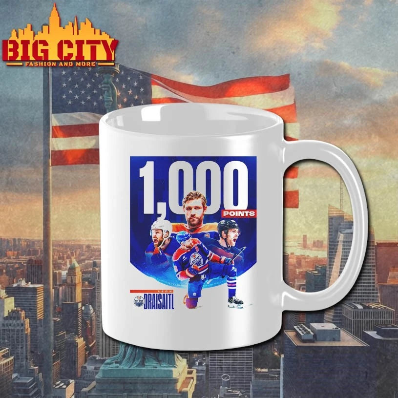 Leon Draisaitl The Legend Of Drai 1,000 Points Shirt