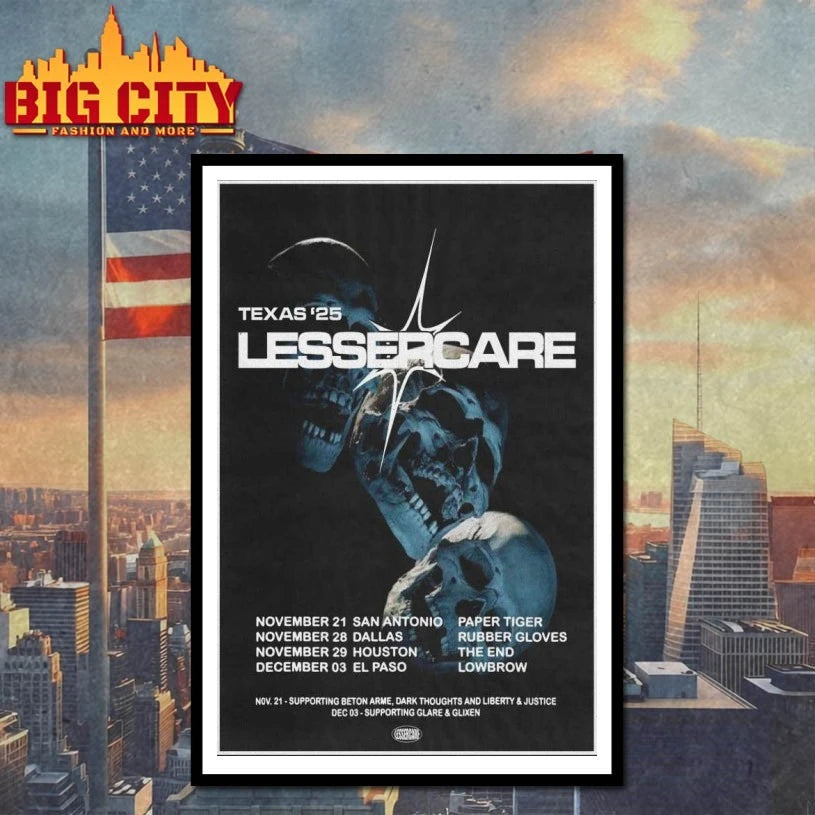 Lesser Care Texas 2025 Poster shirt