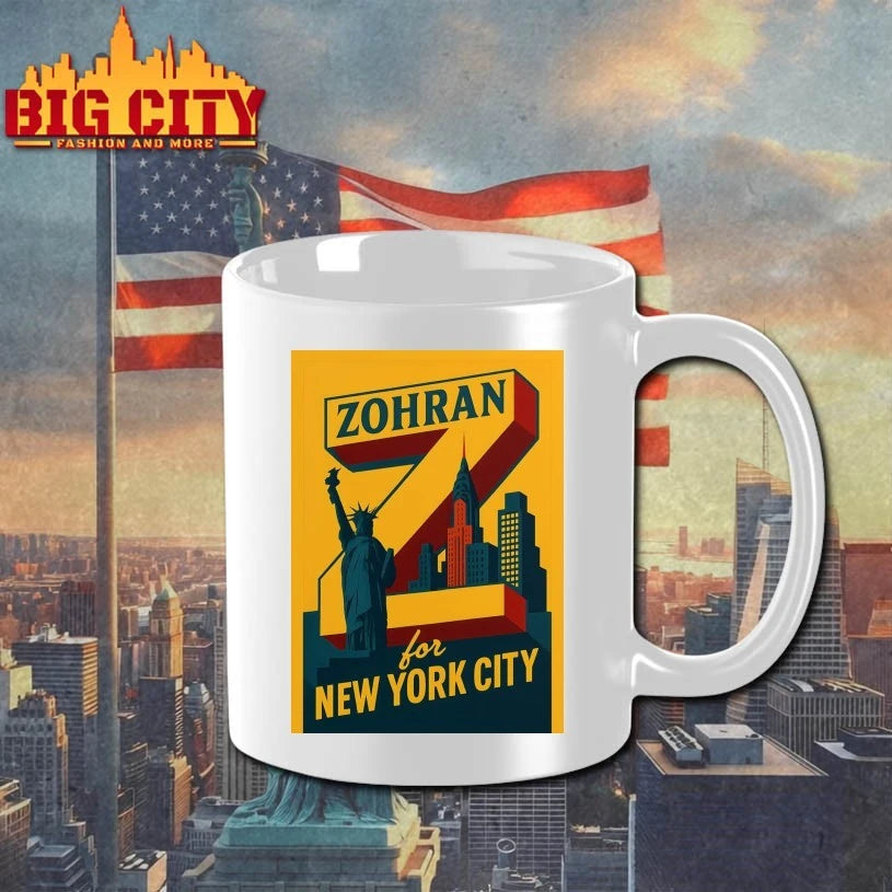 Liberty Zohran Mamdani For NYC Rolled Poster shirt