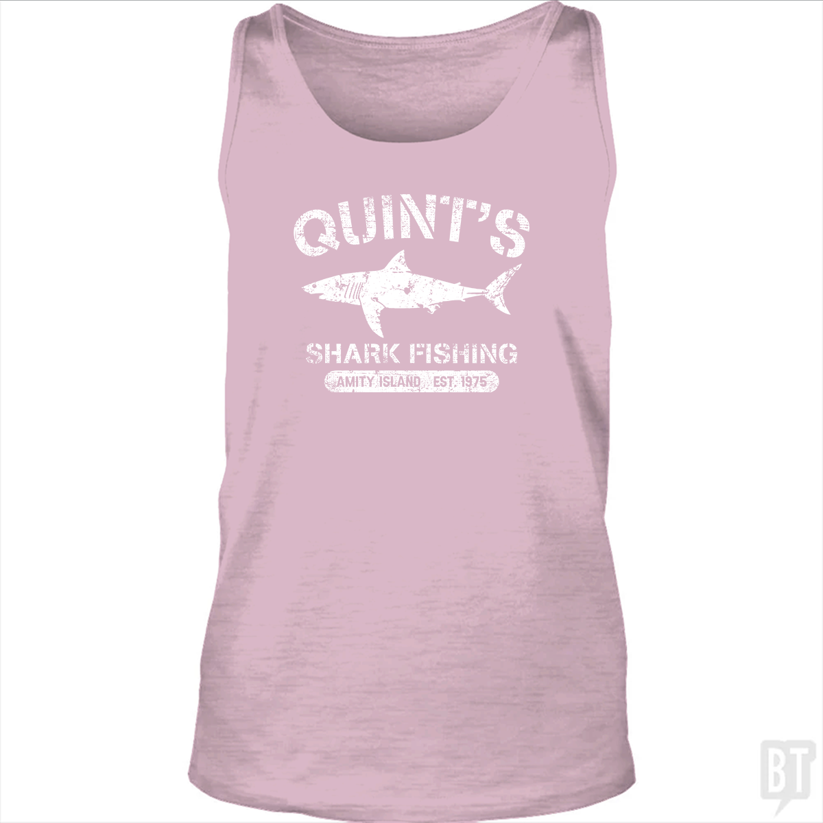 Quint's Shark Fishing Tank Top