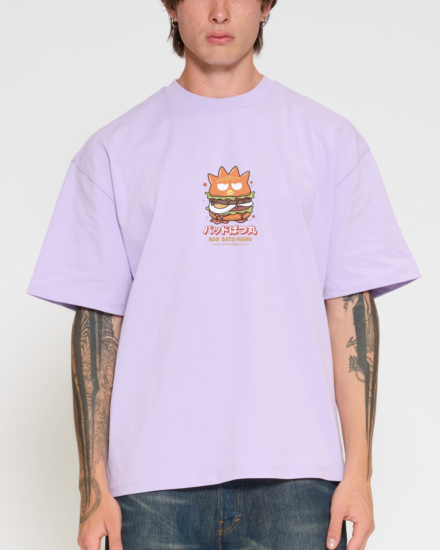 Bad Badtz-Maru Burger Oversized Tee