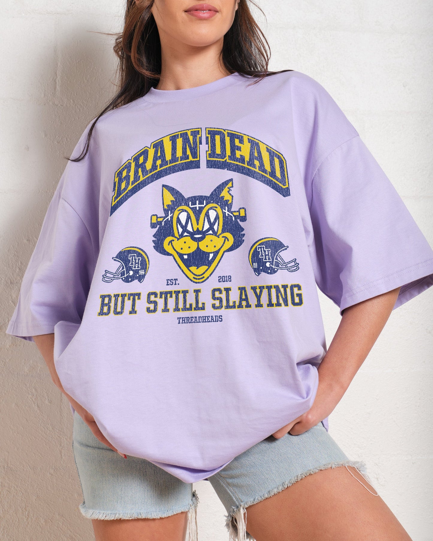 Brain Dead Cat Oversized Tee
