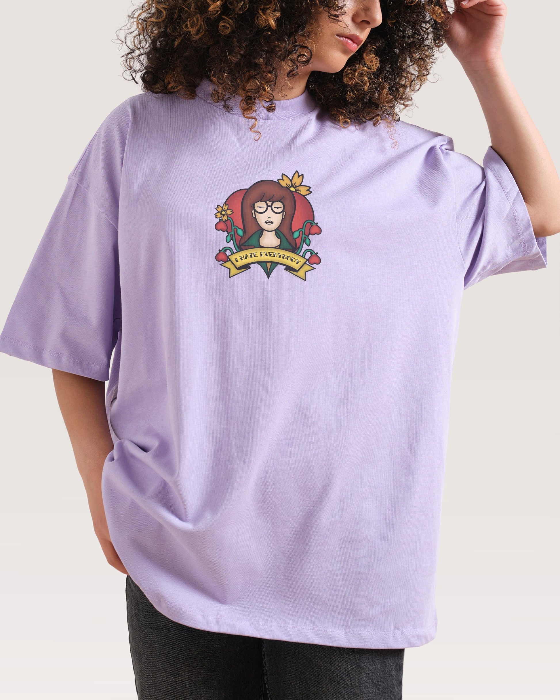 I Hate Everybody Oversized Tee