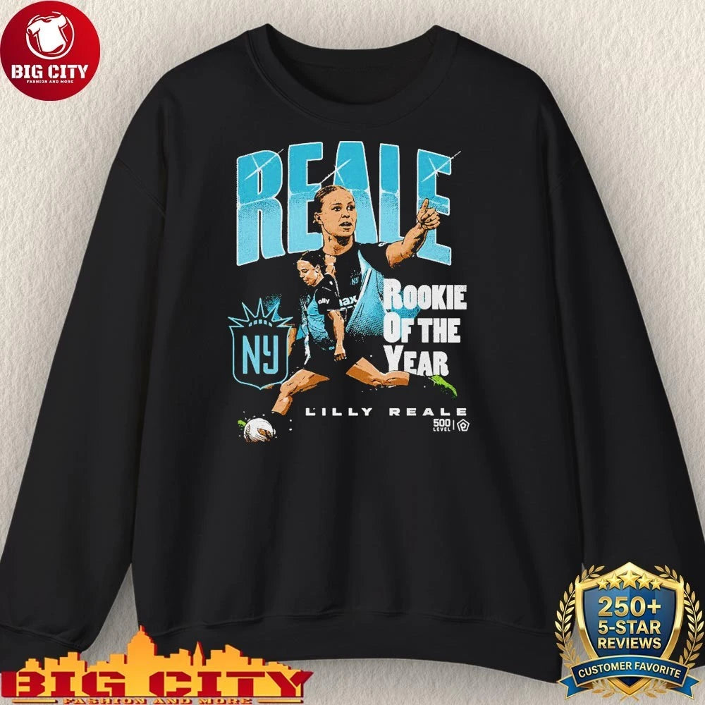 Lilly Reale Gotham FC 2025 Rookie Of The Year shirt