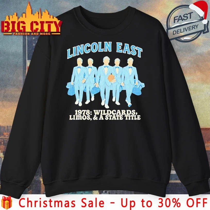Lincoln East 1978 Wildcard Limos And A State Title shirt