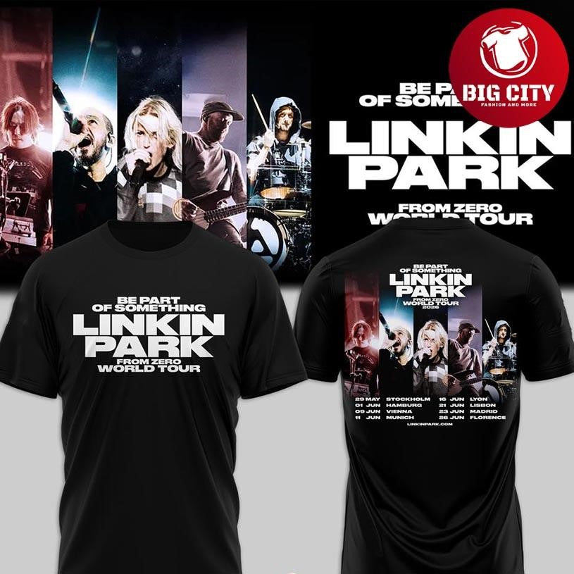 Linkin Park From Zero World Tour 2025 Two Sided Shirt