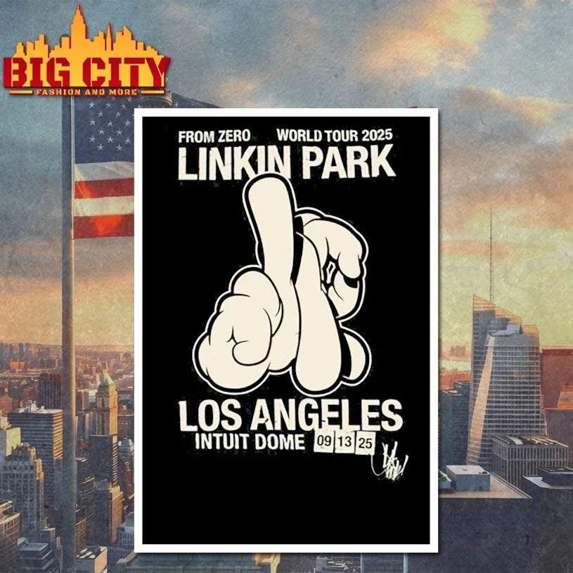 Linkin Park Intuit Dome Inglewood Los Angeles Sept 13 2025 World Tour 2025 shirt