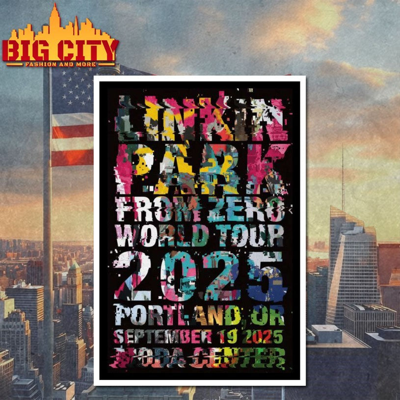 Linkin Park Live 2025.09.19 Portland, OR Poster Shirts